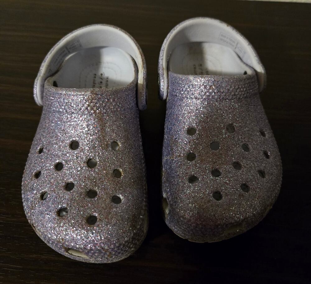 Glitter girls Crocs